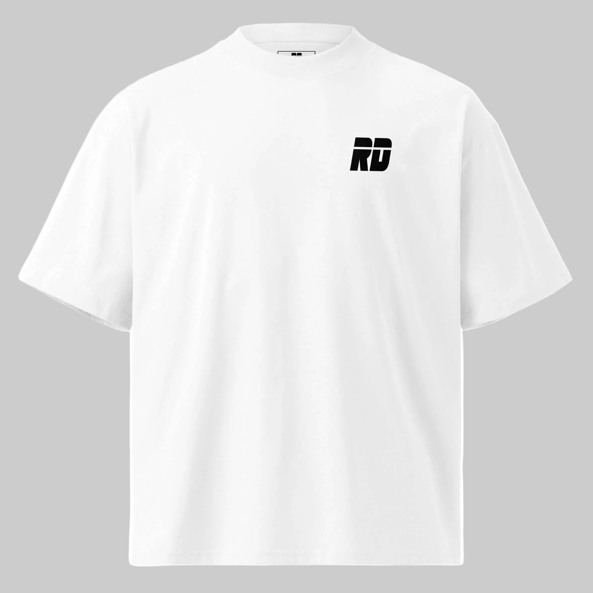 a white t-shirt on a white background