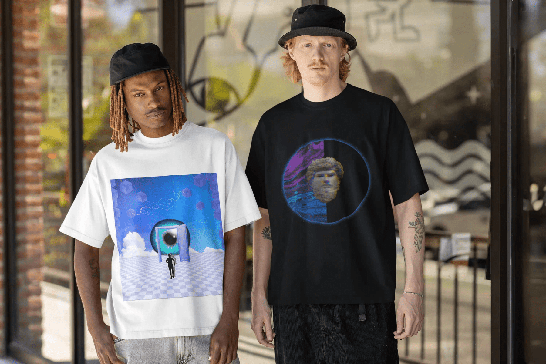 'Glitch' Premium T-shirt - RetroDesire