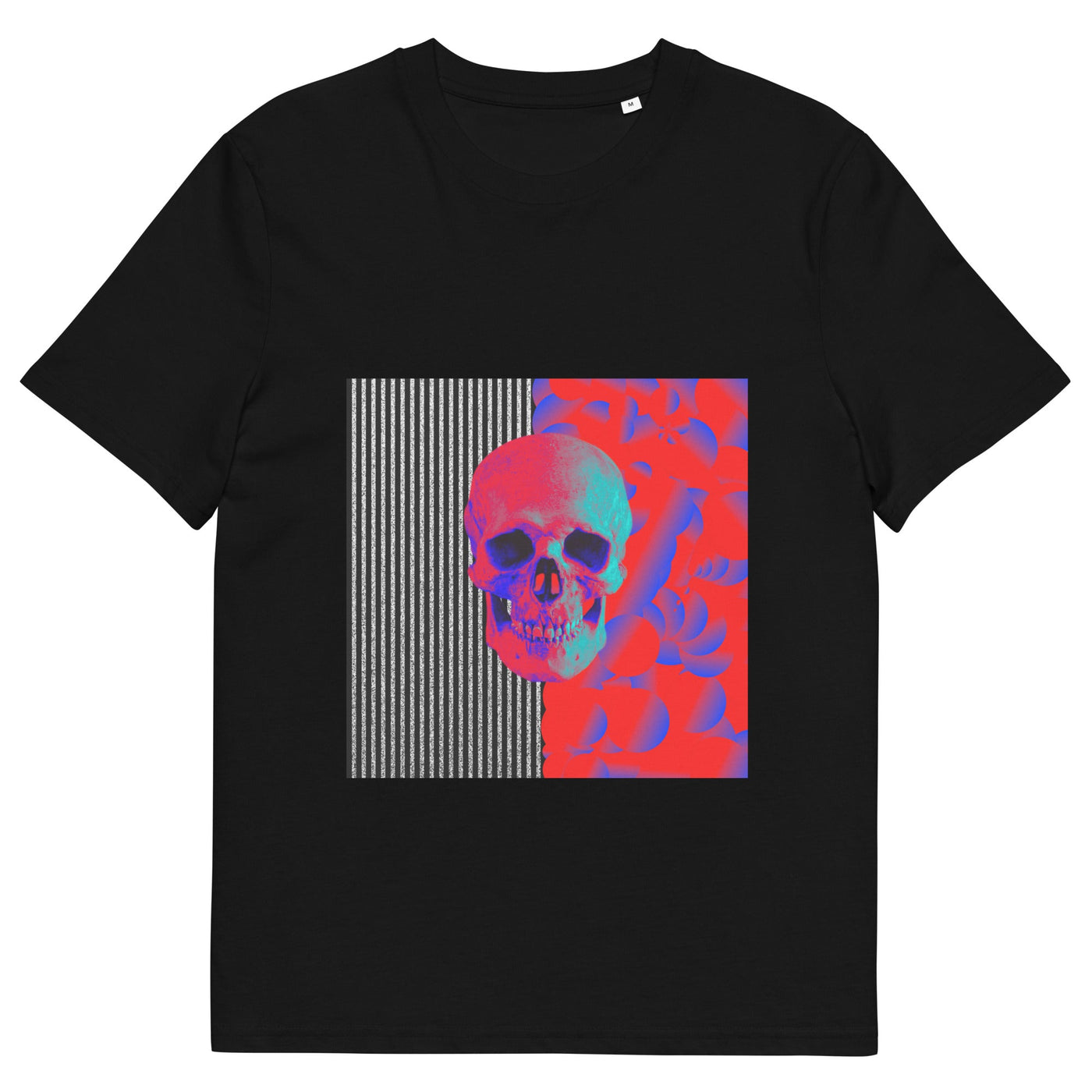 Mens organic cotton 'Skull' t-shirt - RetroDesire