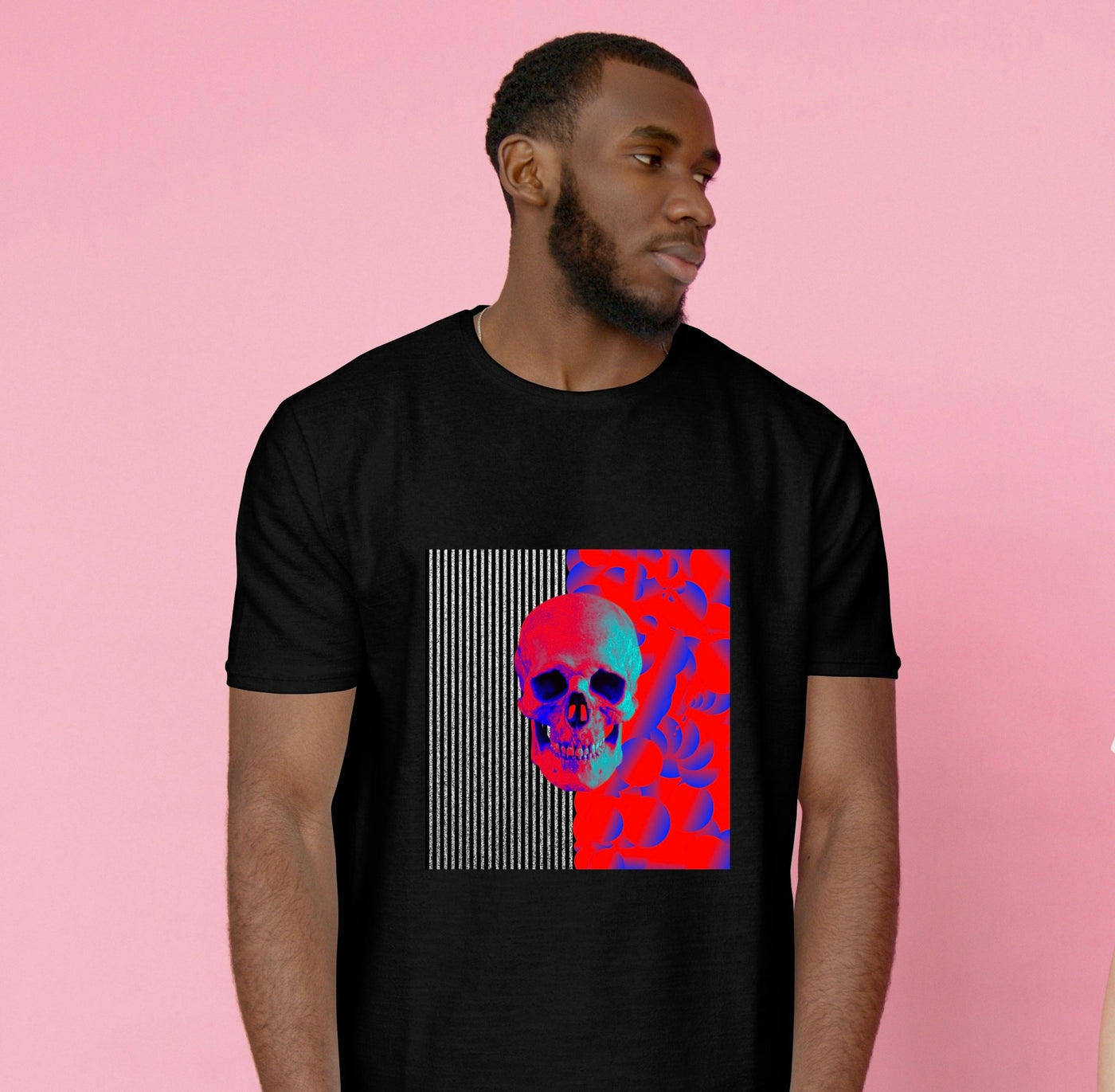 Mens organic cotton 'Skull' t-shirt - RetroDesire