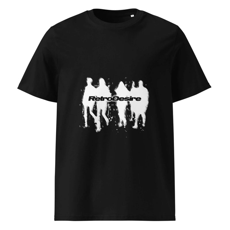 a black tshirt on a white background